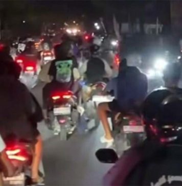 Polresta Denpasar Buru Pelaku Balap Liar yang Viral di Medsos