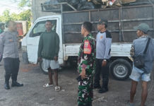 Polsek Dentim Ingatkan Warga soal Curanmor dan Sampah