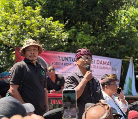 Protes Kebijakan Pembatasan TPA Suwung, Ini Tuntutan Aksi Forkom SSB