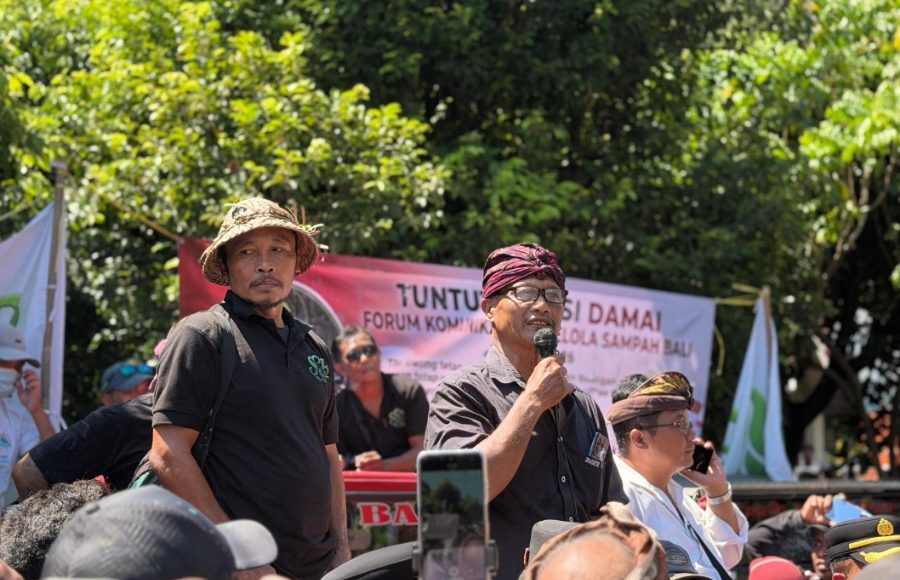 Protes Kebijakan Pembatasan TPA Suwung, Ini Tuntutan Aksi Forkom SSB