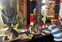 Wimbakara Sketsa dan Tapel, Ajang Regenerasi Seniman Muda Ogoh-ogoh di Gianyar