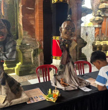 Wimbakara Sketsa dan Tapel, Ajang Regenerasi Seniman Muda Ogoh-ogoh di Gianyar