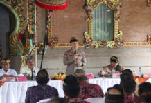Perkuat Sinergi, Polres Badung Gelar Safari Kamtibmas Wirasa di Enam Desa Adat