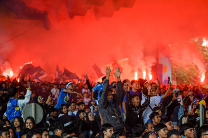 Bandung Rayakan Hattrick Juara Super League Persib 1
