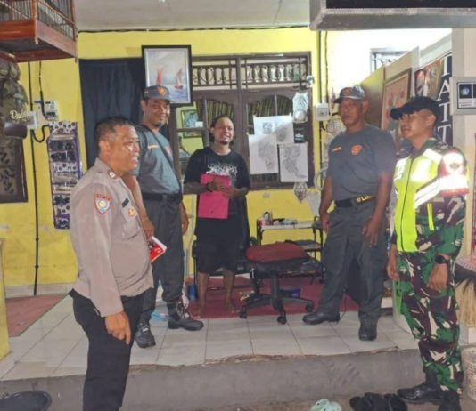 Cegah Narkoba Masuk Pelosok Desa, Polres Badung Beri Edukasi Saat Sidak Duktang