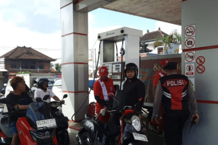 Cegah Tindak Pidana, Polres Badung Awasi Puluhan SPBU 1