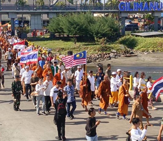 Indonesia Walk for Peace 2026, Puluhan Bhikkhu Tinggalkan Bali Menuju Jawa Timur
