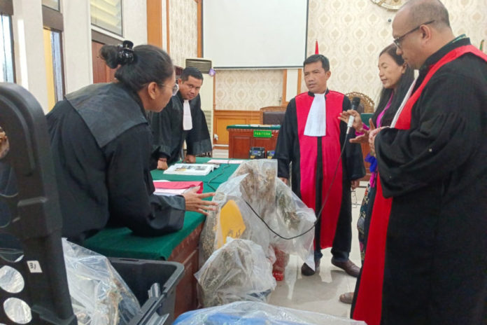 Jaksa Dan PH Sampaikan Closing Statment, Kasus Clandestine Ganja Hidroponik Tinggal Tuntutan 1