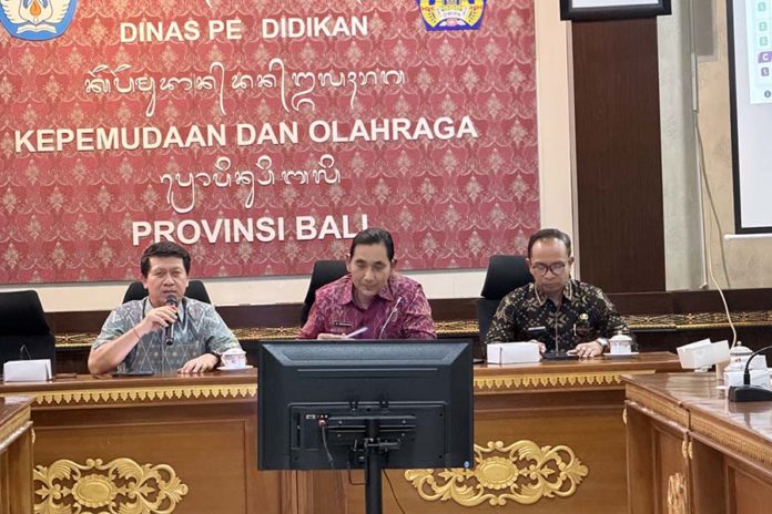 Kunker Ke Disdikpora, Komisi IV DPRD Bali Soroti Ketimpangan Sekolah Dan Kesiapan SPMB 1