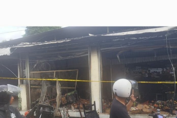 Pasar Pasah Pemecutan Terbakar, Ini Penuturan Salah Satu Korban 1
