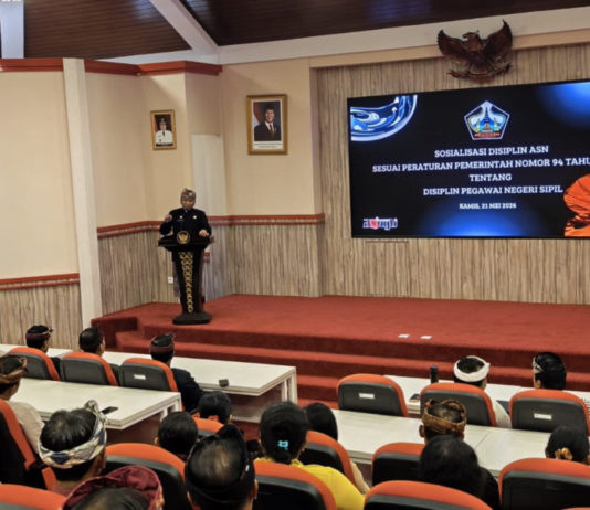 Pemkab Bangli Beri Peringatan, ASN Bolos 10 Hari, Gaji Bulan Berikutnya Dihentikan