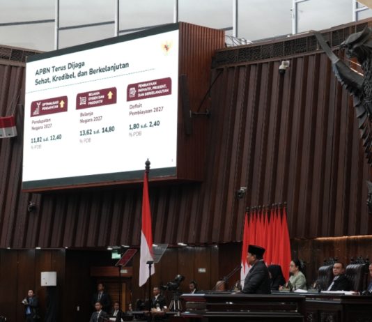Prabowo Tegaskan Ekonomi Indonesia Harus Kembali pada Falsafah Pasal 33 UUD 1945