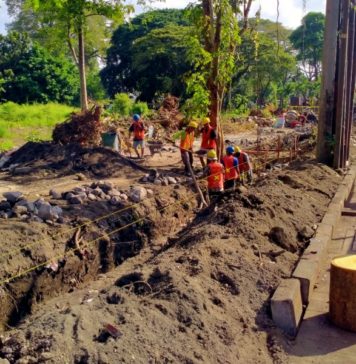Penataan Setra Badung Senilai Rp12,9 M Bergulir, Diawali Pembongkaran Tembok Panyengker