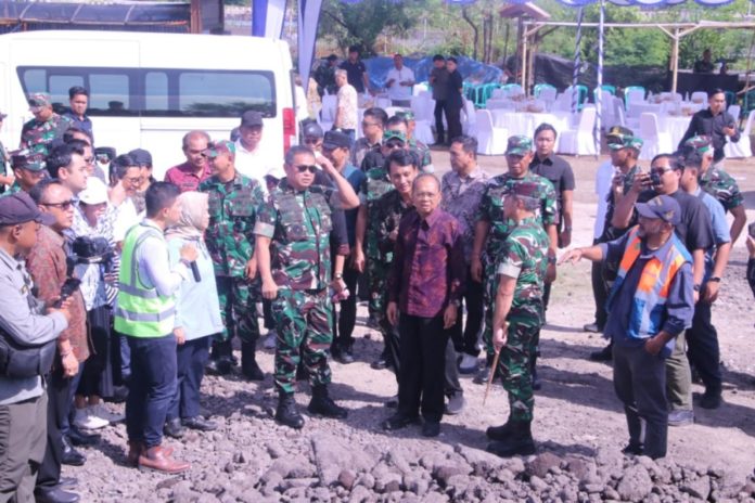 PSEL Denpasar Raya Mulai Digarap, Gubernur Koster Tinjau Pematangan Lahan Di Pesanggaran 1