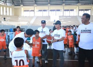 Puluhan Atlet Muda Ikuti Festival Basketball Klungkung