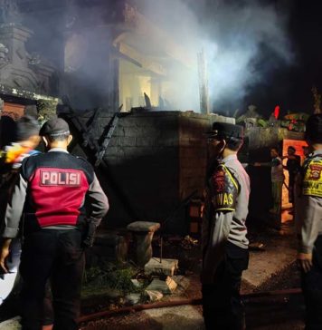 Rumah Joglo dan Kendaraan di Yeh Gangga Terbakar, Kerugian Capai Rp800 Juta