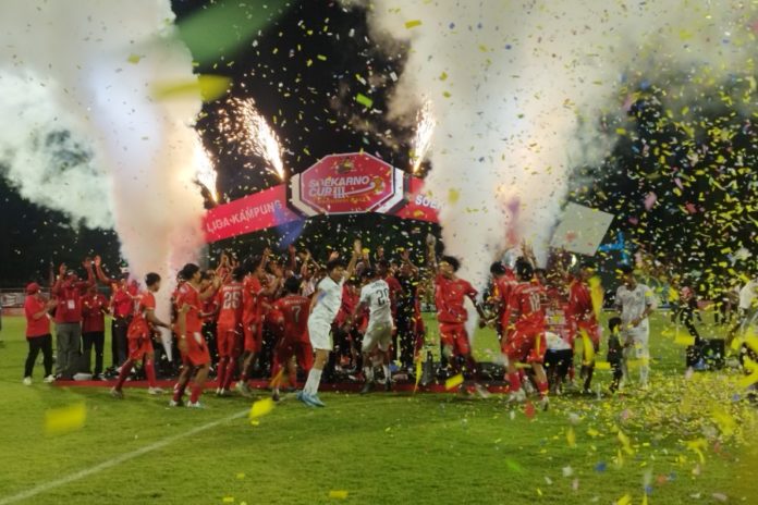 Taklukkan Badung, Banteng Denpasar Juara Soekarno Cup III Bali 1