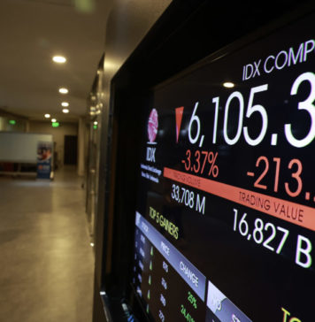 Tertekan Saham Barang Baku dan Energi, IHSG Ditutup Melemah 223,56 Poin