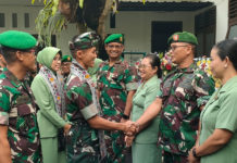 Tongkat Komando Kodim Tabanan Berganti, Semangat Pengabdian Prajurit Ditekankan