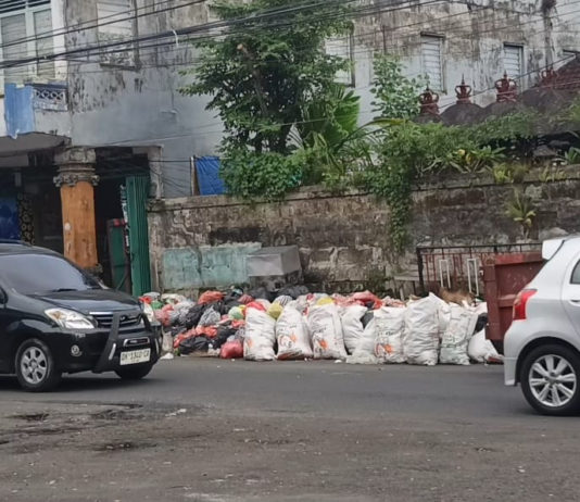 Wajah Kota Tabanan Kembali Kumuh Akibat TPS Liar