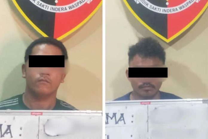 Aksi Terekam CCTV, Dua Karyawan Agen LPG Curi Tabung Ditangkap 1