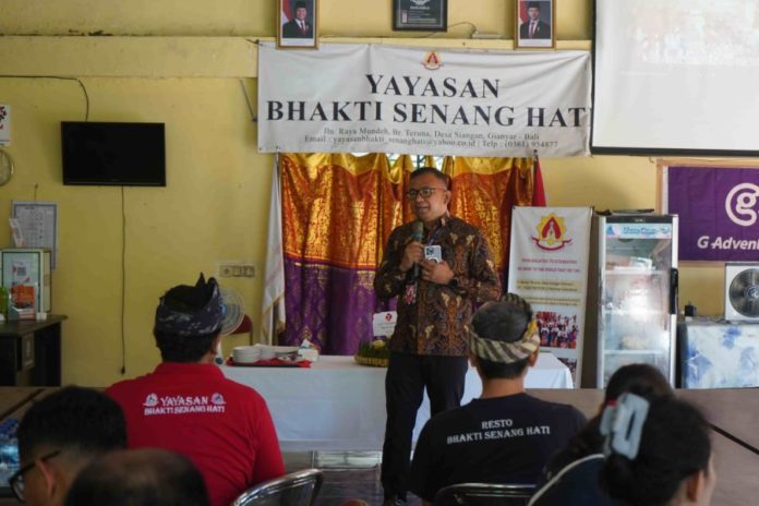 Berbagi Kebahagiaan, Baksos Digelar Di Yayasan Bhakti Senang Hati 1