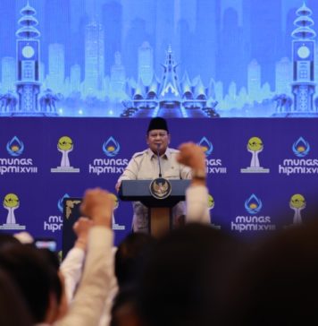 Buka Munas HIPMI, Prabowo Ajak Pengusaha Muda Ambil Peran dalam Transformasi Ekonomi Nasional
