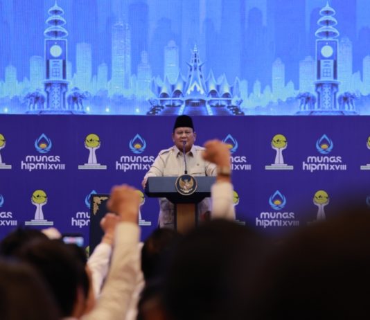 Buka Munas HIPMI, Prabowo Ajak Pengusaha Muda Ambil Peran dalam Transformasi Ekonomi Nasional