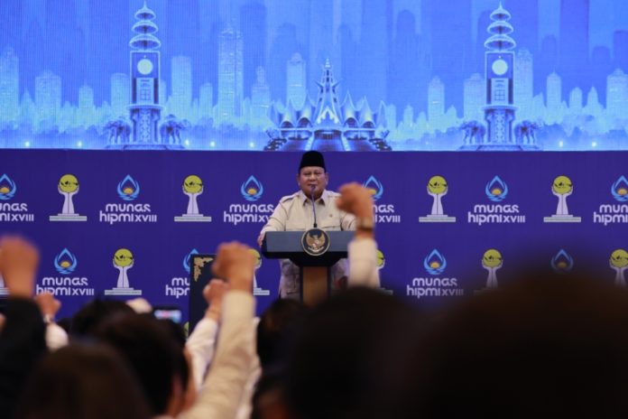 Buka Munas HIPMI, Prabowo Ajak Pengusaha Muda Ambil Peran Dalam Transformasi Ekonomi Nasional 1