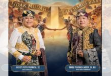 Bupati Karangasem I Gusti Putu Parwata dan Wakil Bupati Karangasem Pandu Prapanca Lagosa Ucapkan Selamat Hari Raya Galungan dan Kuningan