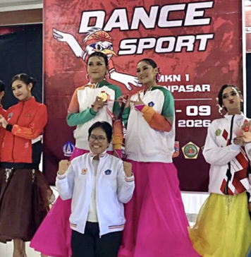 Dancesport Badung Melejit di Porjar Bali 2026, Lampaui Target Emas
