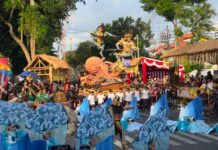 Dari Kalamandala Menuju Atma Kerthi, Badung Hadirkan Kostum Daur Ulang Sarat Filosofi di Peed Aya PKB 2026
