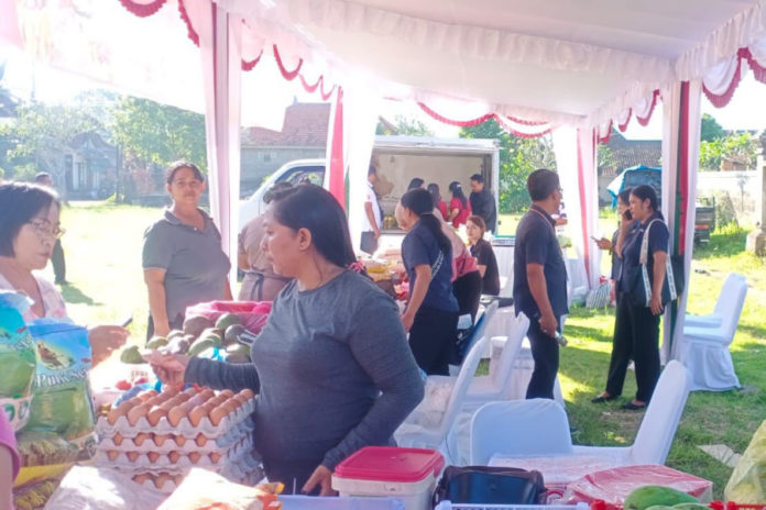 Disperindag Gianyar Gelar Pasar Murah Di Desa Siangan Jelang Galungan 1