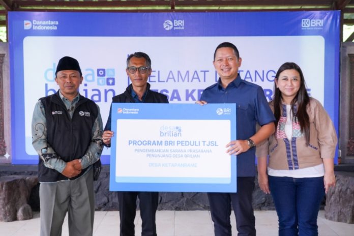 Dorong Pengembangan Wisata Dan Edukasi Berbasis Masyarakat, BRI Peduli Salurkan Bantuan Untuk Desa Ketapanrame 1