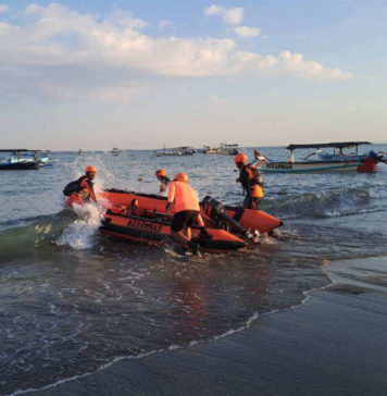 Dua Anak Terseret Arus Pantai Kuta