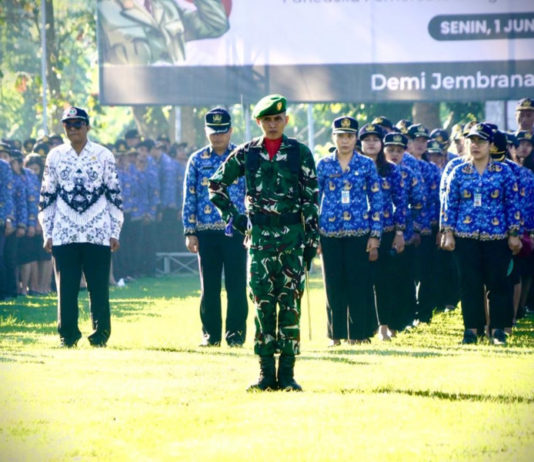 Hari Lahir Pancasila di Jembrana, Bupati Kembang Ajak Perkokoh Persatuan dan Semangat Gotong Royong