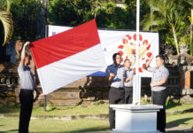 Hari Lahir Pancasila, Kanwil Kemenkum Bali Teguhkan Semangat Gotong Royong