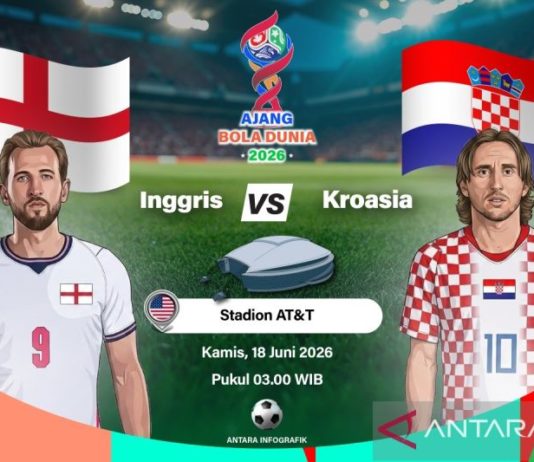 Inggris vs Kroasia, Duel Dua Kapten di Laga Grup L