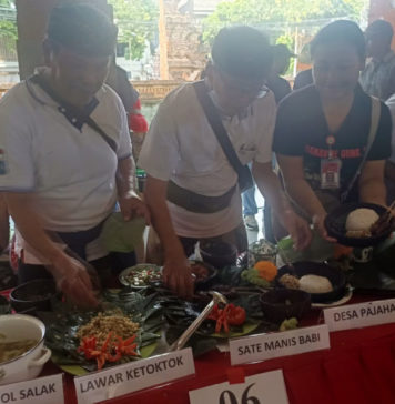 Jukut Empol Salak, Sayur Tunas Salak Khas Desa Pajahan Tabanan