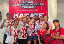 Karate Gianyar Lampaui Target di Porjar Bali 2026, Raih 14 Medali