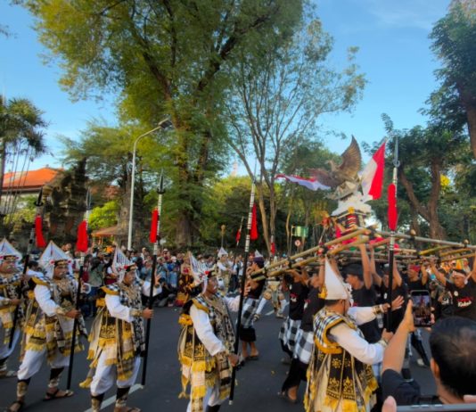 Karnaval Pancasila 2026, Simbol Garuda Pancasila Diarak dari Jayasabha ke Art Centre