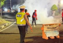 Karyawan Toko Kaget, Motor Majikan Terbakar di Simpang Buagan