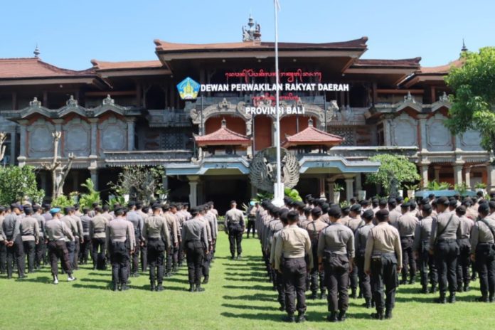 Kawal Aksi Bali Bergerak, Polresta Denpasar Kerahkan 459 Personel Gabungan 2