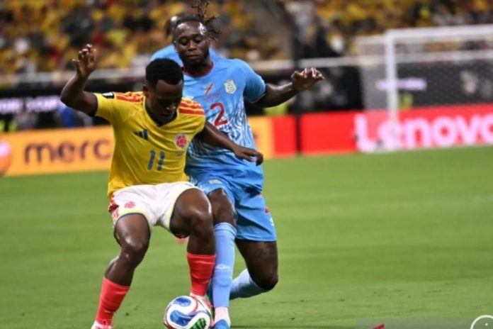 Kolombia Kunci Tiket 32 Besar Usai Tumbangkan RD Kongo 1