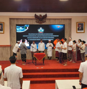 Lantik Pejabat Baru, Bupati Tekankan Tanggung Jawab