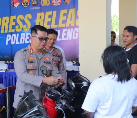 Motor Pedagang Beras Raib dalam Hitungan Menit, Pelaku Ditangkap di Jembrana