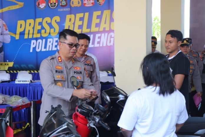 Motor Pedagang Beras Raib Dalam Hitungan Menit, Pelaku Ditangkap Di Jembrana 1