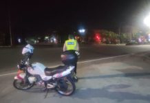 Nomaden dan Susah Ditindak, Polsek Kutsel Gencarkan Patroli Blue Light Cegah Balapan Liar