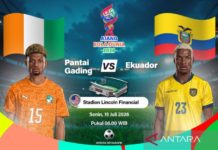 Pantai Gading vs Ekuador, Ini Susunan Pemainnya