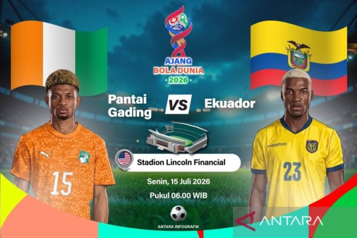Pantai Gading Vs Ekuador, Ini Susunan Pemainnya 1